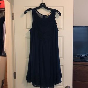 Altard state navy blue lace dress